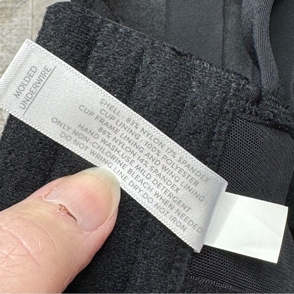 Livi Active Pink and Black Sports Bra with Strappy Back - Picture 8 of 10